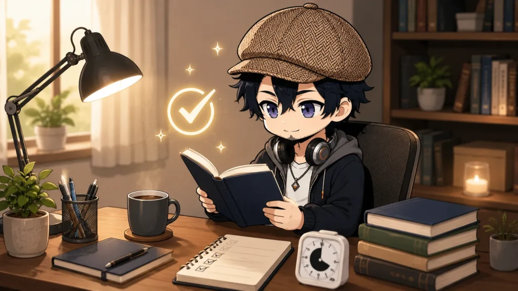 読書を継続するための環境づくりを考えるイメージ