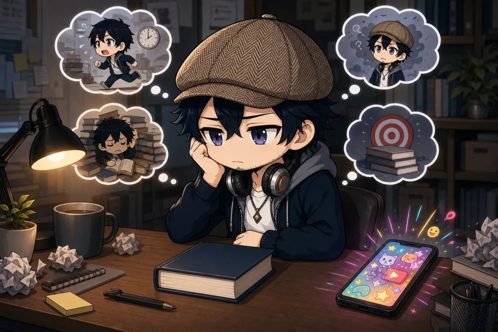 読書がめんどくさい原因を考える人