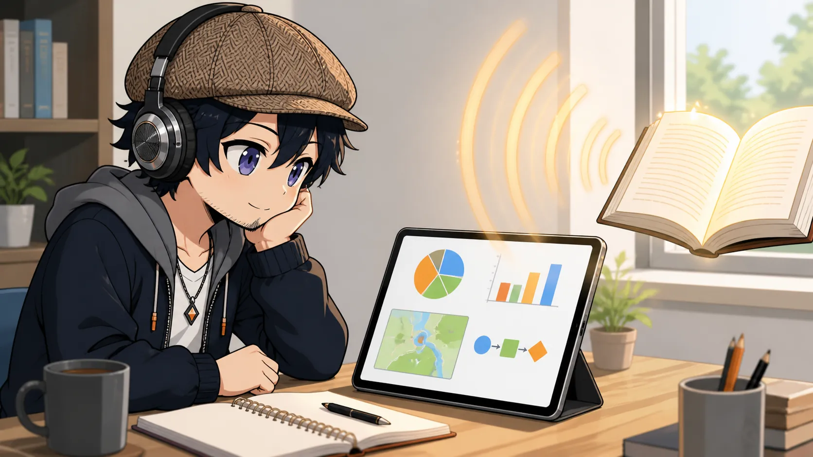 付属PDFなら文字や図表を確認できる