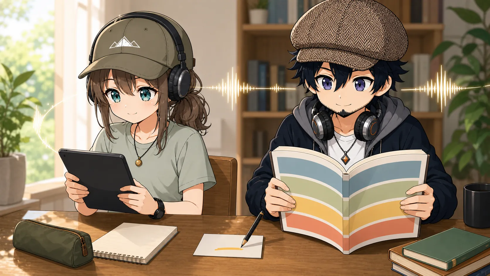 文字を見ながら聴く3つの方法