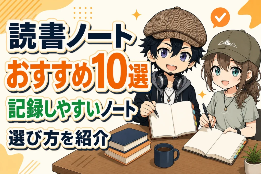 読書ノートに記録するドクとミコト