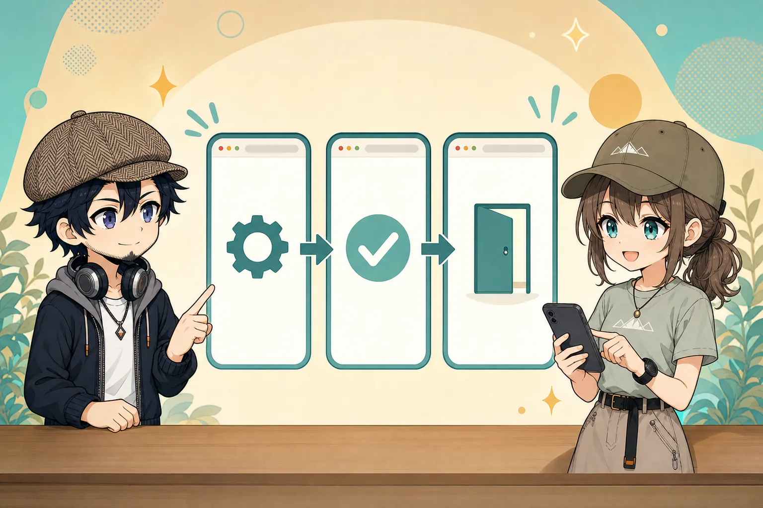 スマホのブラウザで解約手順を確認するドクとみこと