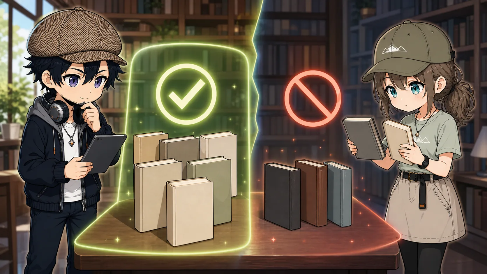 Kindle Unlimitedで読める本と読めない本を確認するドクとみこと