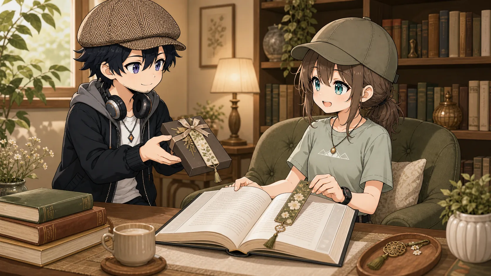 おしゃれなしおりで読書を再開し贈り物にも活用するドクとミコト