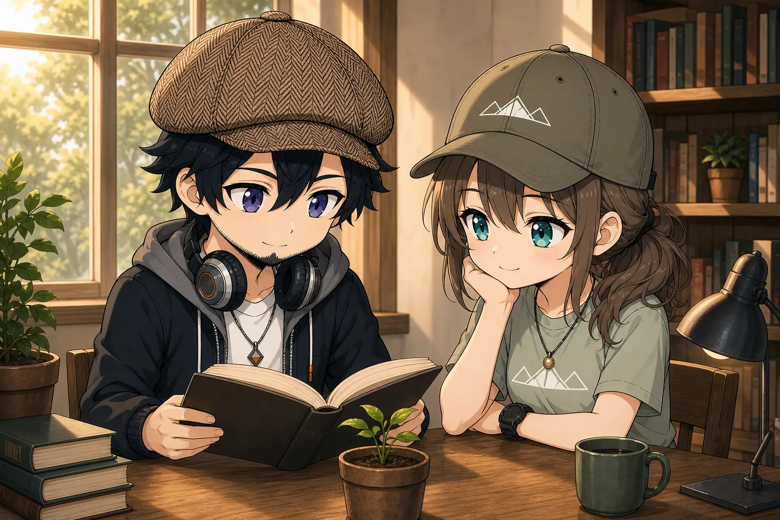 読書習慣で成長するドクとミコト