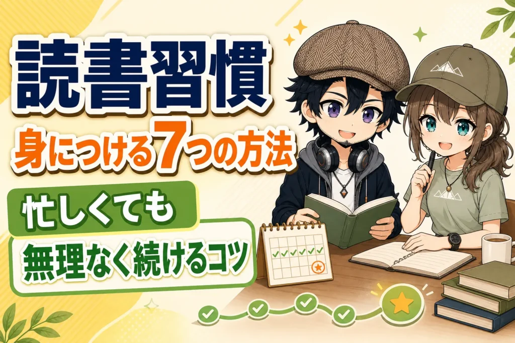 読書習慣を身につけるドクとミコト