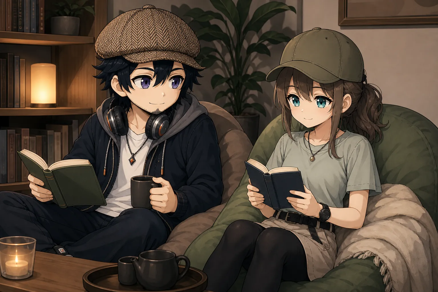 無理せず読書習慣を再開するドクとミコト