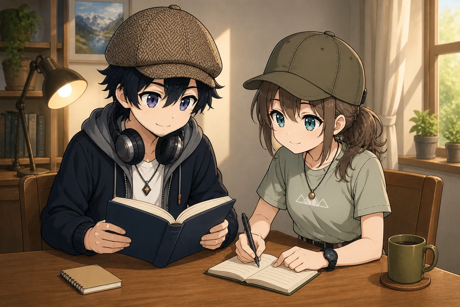 無理なく読書ノートを続けるドクとミコト
