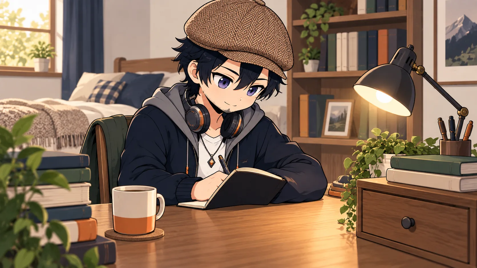 誰にも見せない読書ノートを書くドク