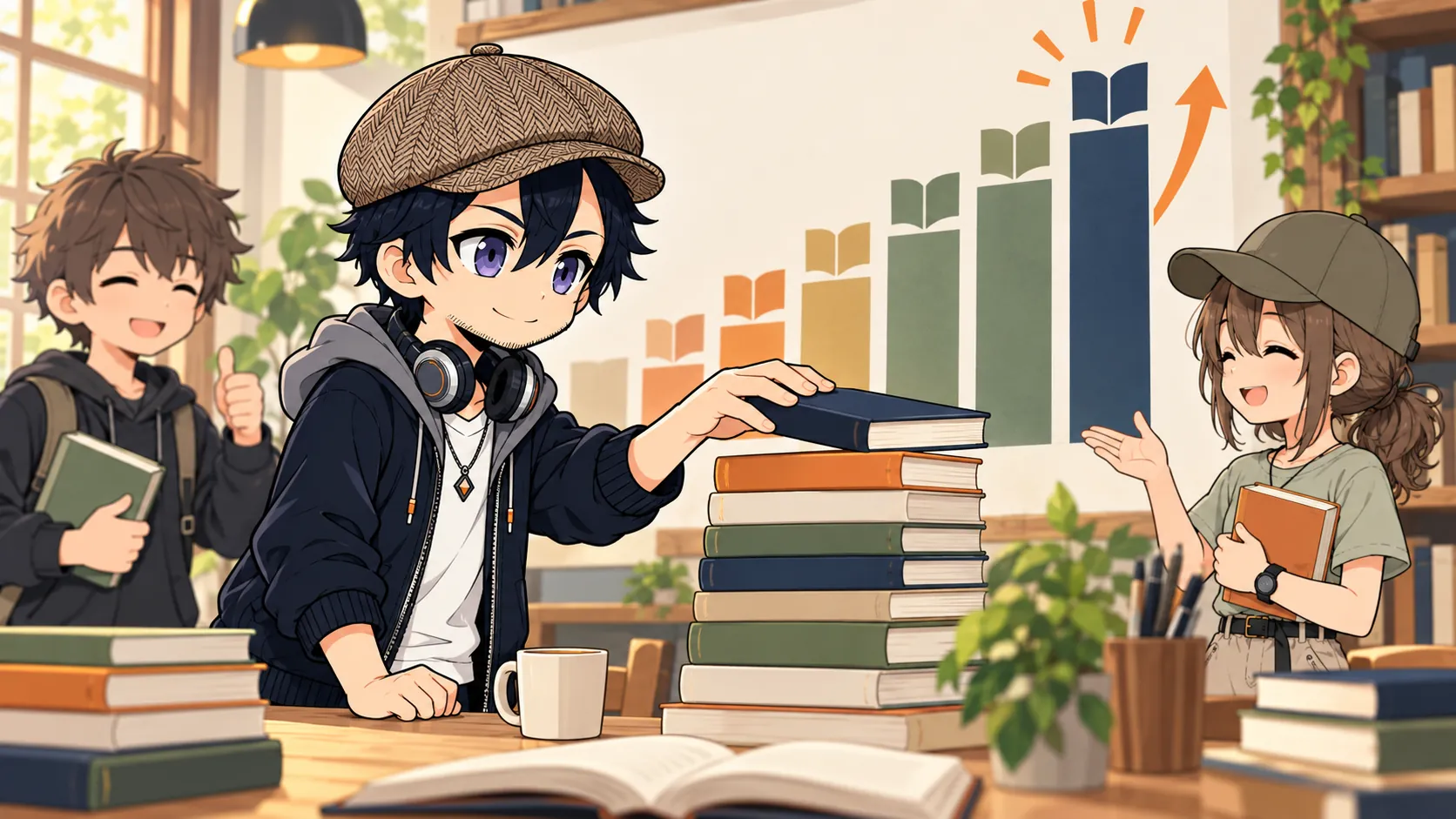 読書量を記録して読書仲間と交流するドク