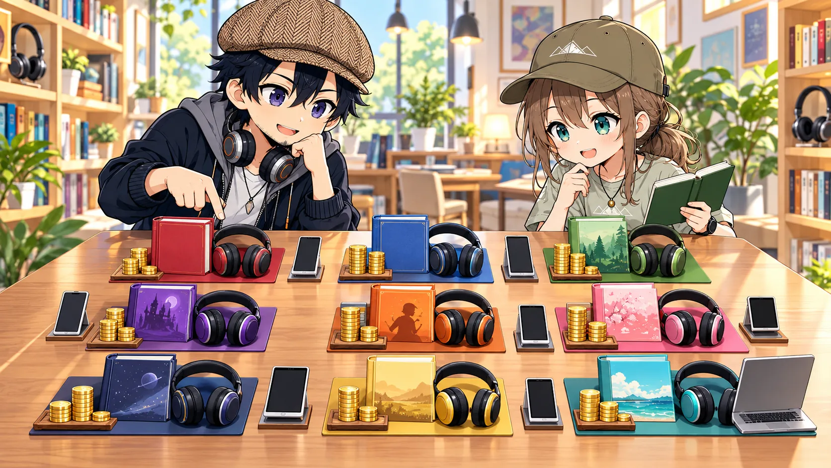9つのオーディオブックサービスを比較するドクとミコト